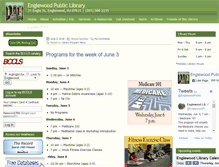 Tablet Screenshot of englewoodlibrary.org